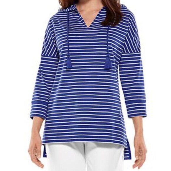 Coolibar Key Colony Beach Hoodie UPF 50+ - Picture 3 of 10